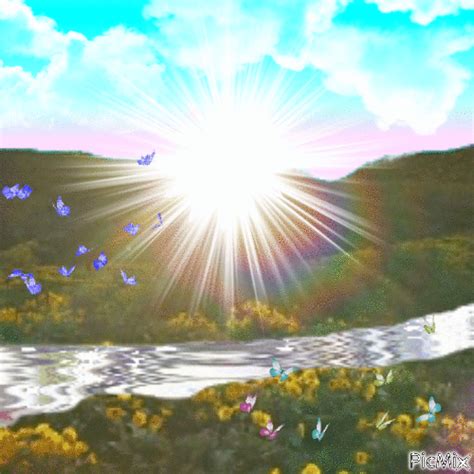 bright sun gif